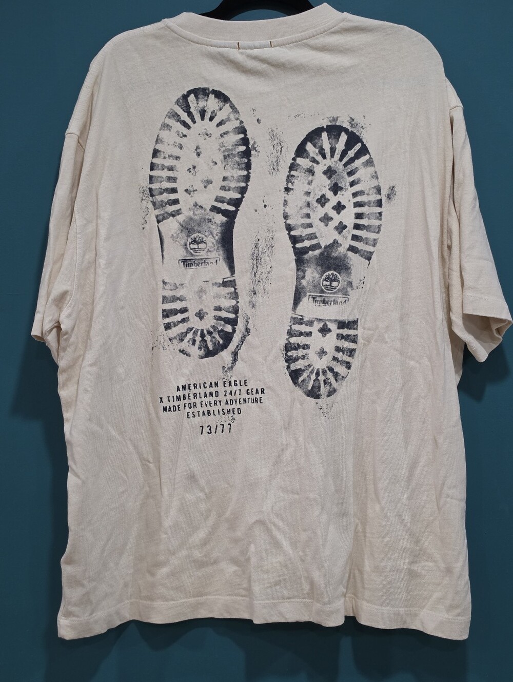 Timberland x American Eagle 24/7 Gear Box Fit Graphic T-Shirt XL